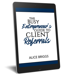 client referral book for businesses